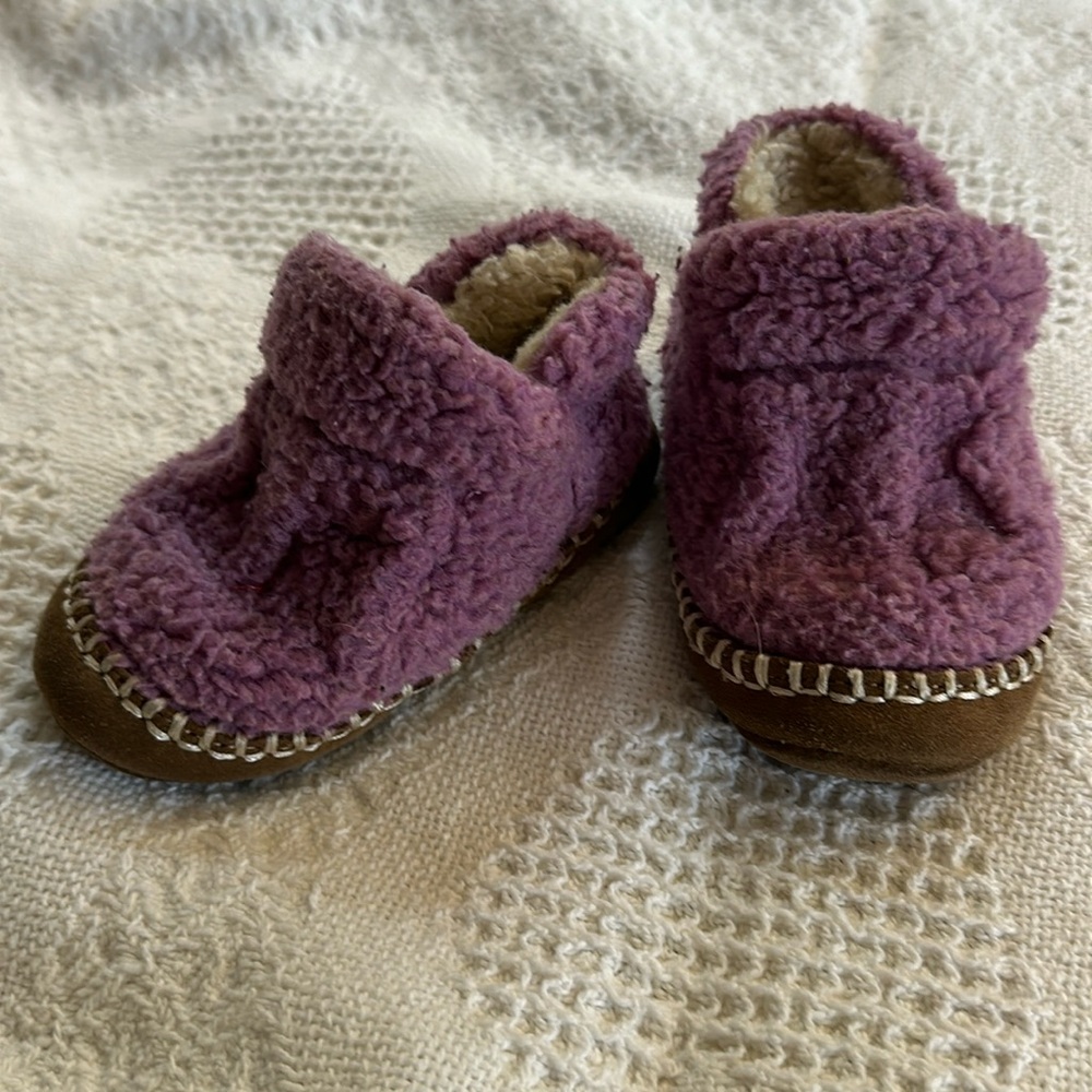 LL Bean Toddler Booties